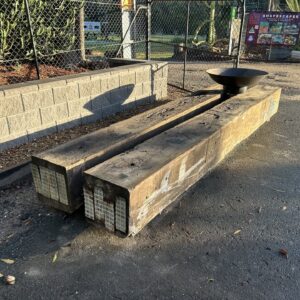 recycled timber posts