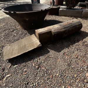 recycled timber pieces