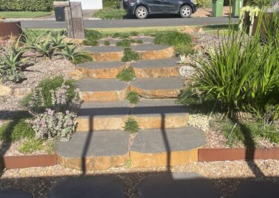 Basalt steps