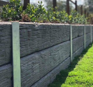timber look concrete sleepers