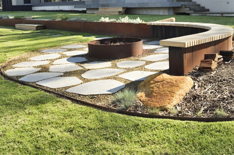 steel garden edging for landscaping