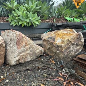 sandstone boulders
